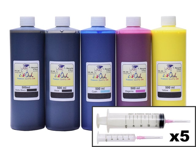 5x500ml Ink Refill Kit for CANON PFI-030/031/032, PFI-120/121, PFI-320/321