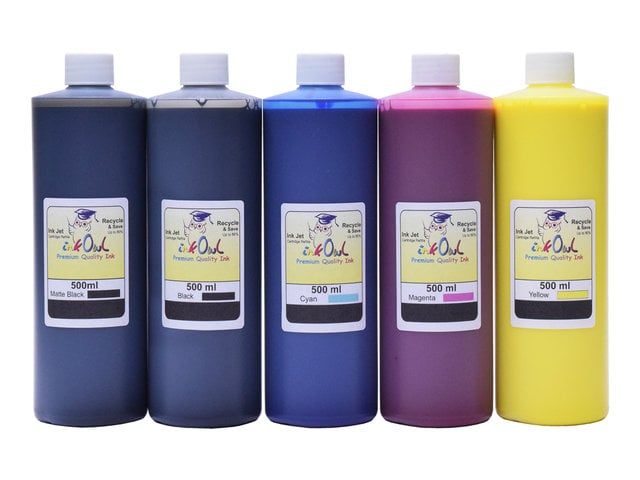 5x500ml ink to refill CANON PFI-030/031/032, PFI-120/121, PFI-320/321