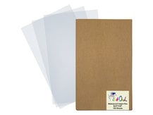 8.5'' x 14'' (100 Sheets) Transparent Waterproof Inkjet Film