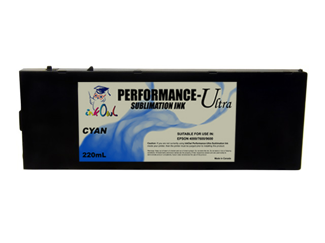 220ml CYAN Performance-Ultra Sublimation Cartridge for Epson Stylus Pro 4000, 7600, 9600