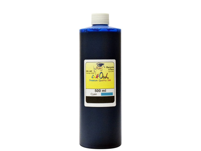 500ml CYAN ink to refill CANON PFI-007, PFI-107, PFI-207, PFI-307, PFI-707