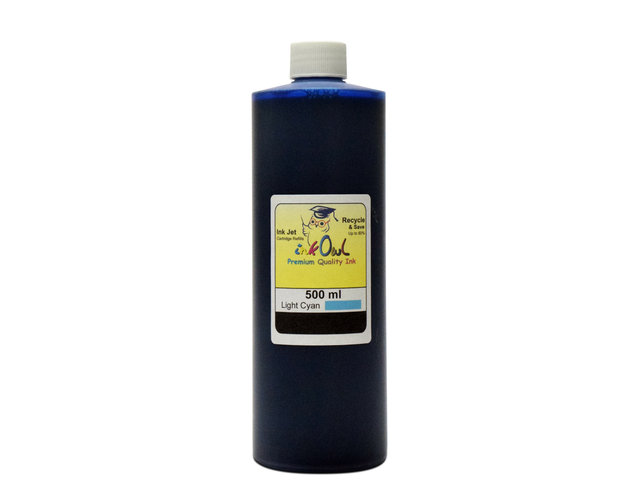 500ml FADE RESISTANT Dye Light Cyan Ink for EPSON