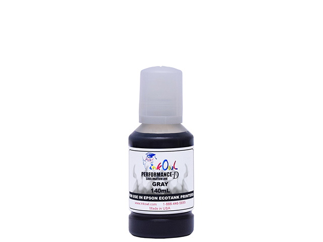 140ml GRAY Performance-D Sublimation Ink Bottle for Epson ET-8500, ET-8550
