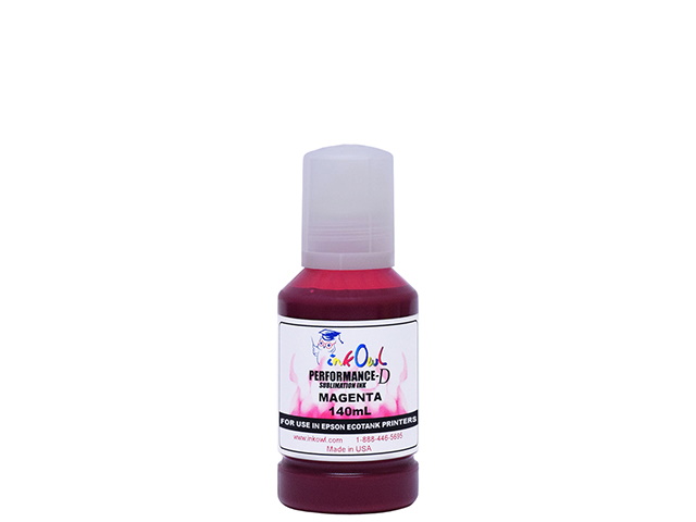 140ml MAGENTA Performance-D Sublimation Ink Bottle for Epson EcoTank Printers