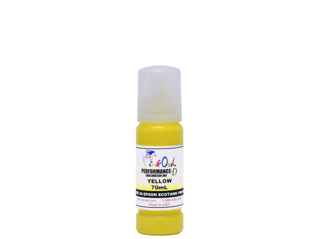 70ml YELLOW Performance-D Sublimation Ink Bottle for Epson EcoTank Printers