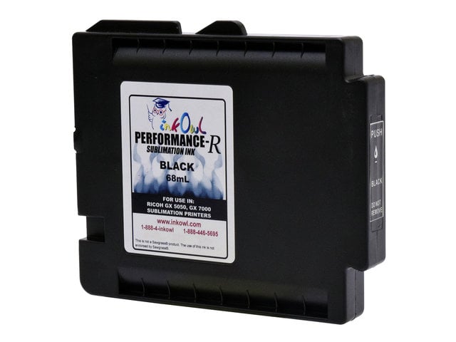 68mL BLACK Performance-R Sublimation Cartridge for use in Ricoh® GX 5050, GX 7000 printers (GC21)