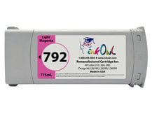 Remanufactured 775ml HP #792 LIGHT MAGENTA Cartridge for DesignJet L26100, L26500, L26800, Latex 210, 260, 280 (CN710A)