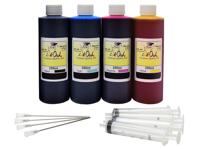 Refillable Ink Cartridge For Brother MFC-J415W J615W J630W - LC61 Compatible 4 Color 3 thumbnail image