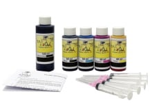 Combo Kit for use in CANON printers with 5 cartridges