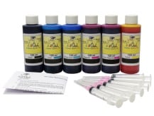 120ml Bulk Kit for use in CANON printers with 6 BCI-3e, BCI-5, BCI-6, or CLI-8 cartridges