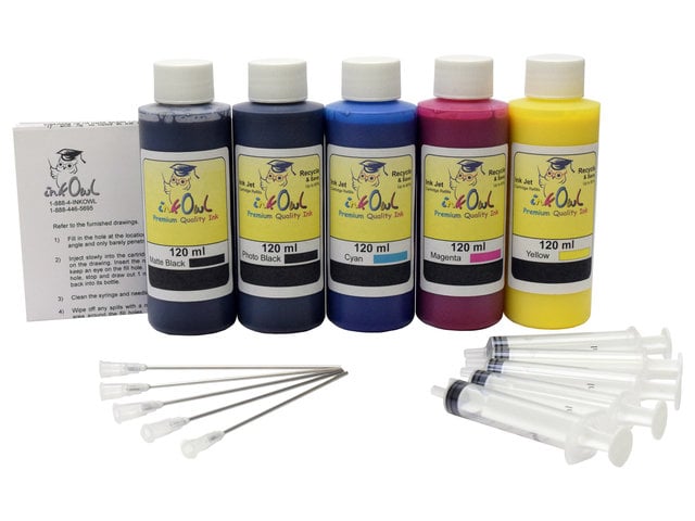 120ml Bulk Kit for CANON Pixma iX7000, MX7600 (PGI-7/PGI-9)