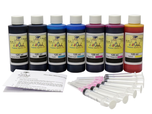 120ml Bulk Kit for CANON Pixma MP950, MP960, MP970