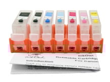 Easy-to-refill Cartridge Pack for use with CANON PGI-5, CLI-8 (7 cartridges for Pixma MP950, MP960, MP970)