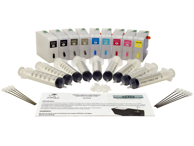 Refilling Ink Cartridge Kit Maintenance Kit Tool for Epson Stylus Pro 7800 9800 