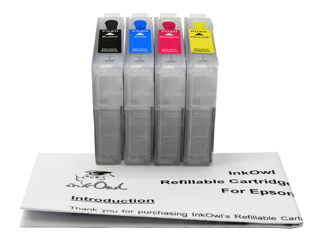 Sterkte Taalkunde Bende Easy-to-refill Cartridge Pack for EPSON (T0691-T0694) - InkOwl