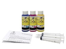 *PIGMENTED* 60ml Color Kit for HP 932, 933, 936, 950, 951, 952, 953, 954, 955, 956, 962, 966, and others