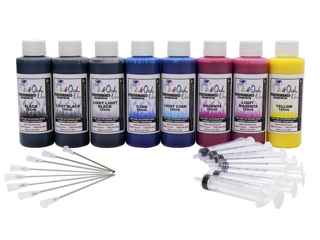 8x120ml Performance-Ultra Sublimation Ink for Epson Wide Format Printers