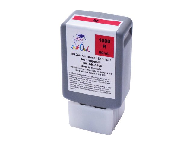 80ml Compatible Cartridge for CANON PFI-1000R RED (PRO-1000)