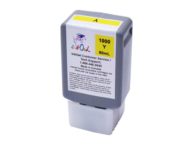 80ml Compatible Cartridge for CANON PFI-1000Y YELLOW (PRO-1000)