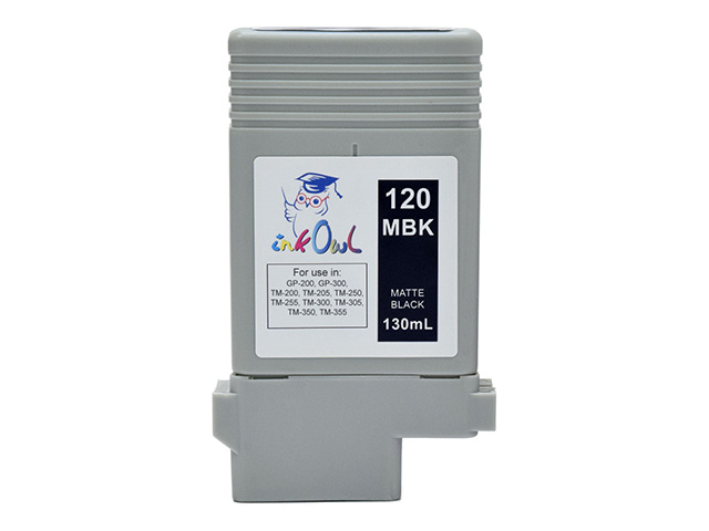 130ml Compatible Cartridge for CANON PFI-120MBK MATTE BLACK