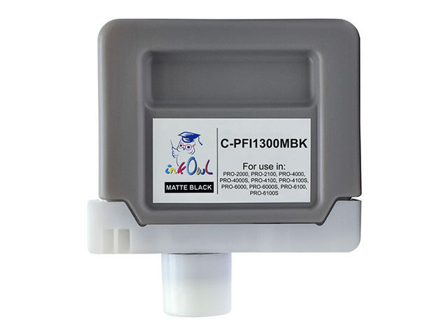 330ml Compatible Cartridge for CANON PFI-1300MBK MATTE BLACK