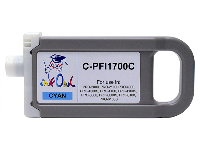 700ml Compatible Cartridge for CANON PFI-1700C CYAN