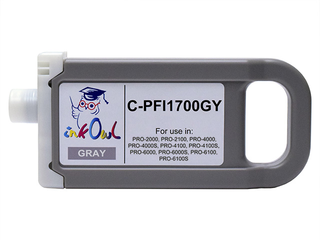 700ml Compatible Cartridge for CANON PFI-1700GY GRAY