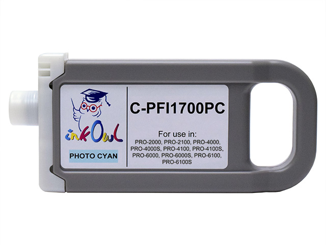 700ml Compatible Cartridge for CANON PFI-1700PC PHOTO CYAN