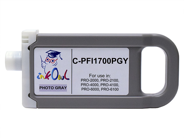 700ml Compatible Cartridge for CANON PFI-1700PGY PHOTO GRAY