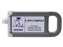700ml Compatible Cartridge for CANON PFI-1700PGY PHOTO GRAY