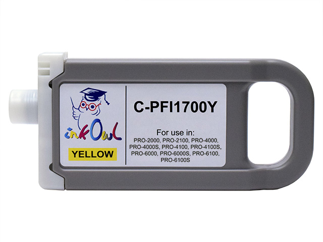 700ml Compatible Cartridge for CANON PFI-1700Y YELLOW