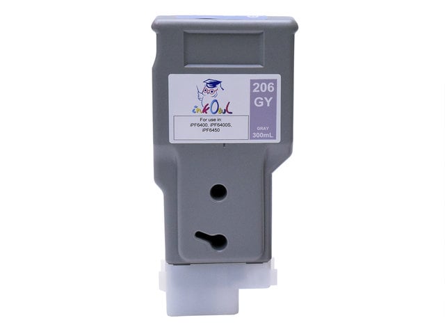 300ml Compatible Cartridge for CANON PFI-206GY GRAY