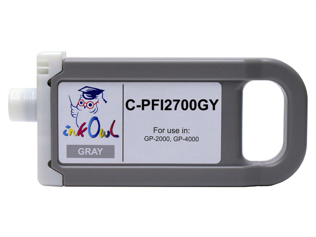 700ml Compatible Cartridge for CANON PFI-2700GY GRAY