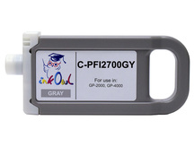 700ml Compatible Cartridge for CANON PFI-2700GY GRAY