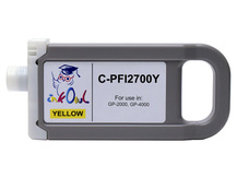 700ml Compatible Cartridge for CANON PFI-2700Y YELLOW