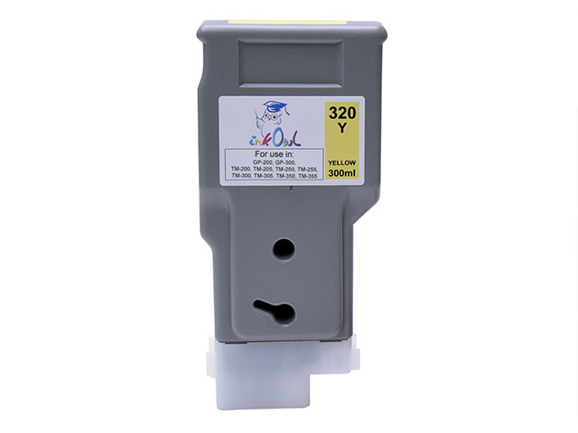 300ml Compatible Cartridge for CANON PFI-320Y YELLOW