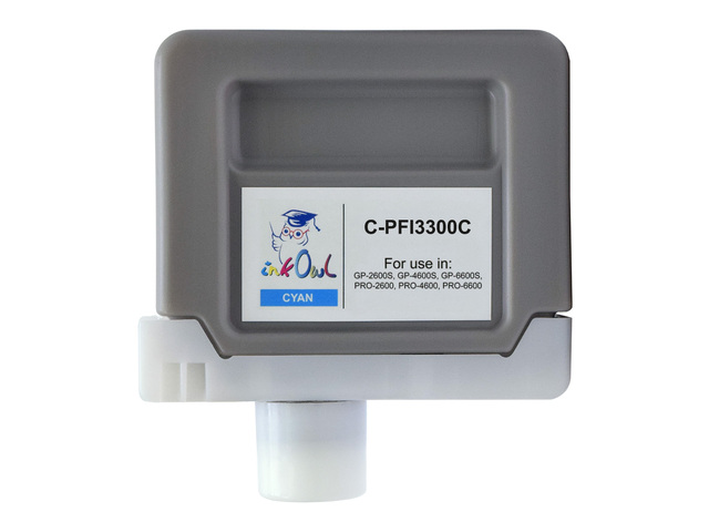 330ml Compatible Cartridge for CANON PFI-3300C CYAN