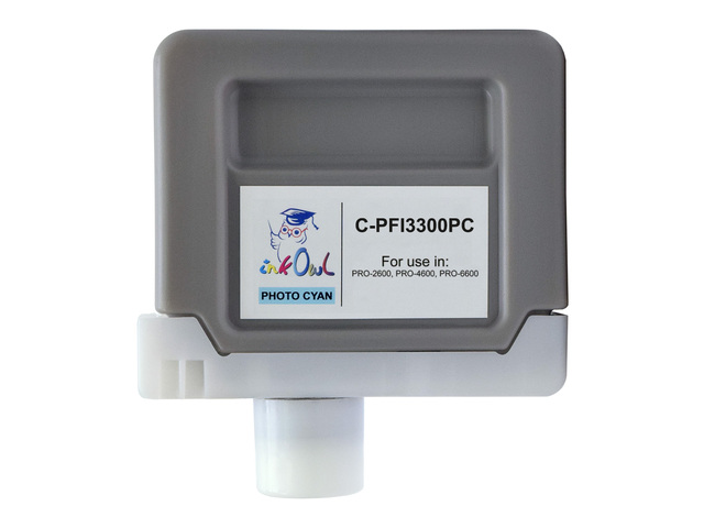 330ml Compatible Cartridge for CANON PFI-3300PC PHOTO CYAN