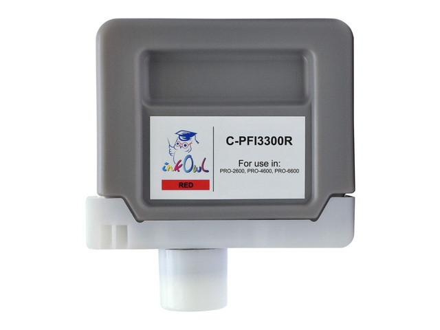 330ml Compatible Cartridge for CANON PFI-3300R RED