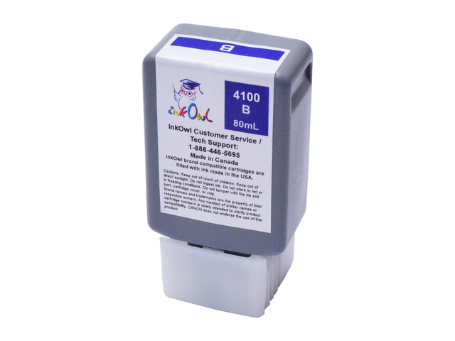 80ml Compatible Cartridge for CANON PFI-4100B BLUE (PRO-1100)