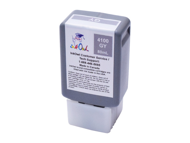 80ml Compatible Cartridge for CANON PFI-4100GY GRAY (PRO-1100)