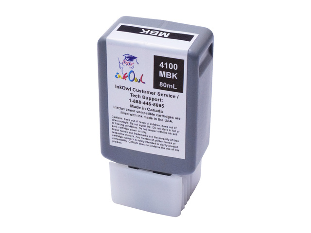 80ml Compatible Cartridge for CANON PFI-4100MBK MATTE BLACK (PRO-1100)