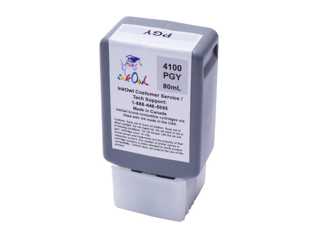 80ml Compatible Cartridge for CANON PFI-4100PGY PHOTO GRAY (PRO-1100)