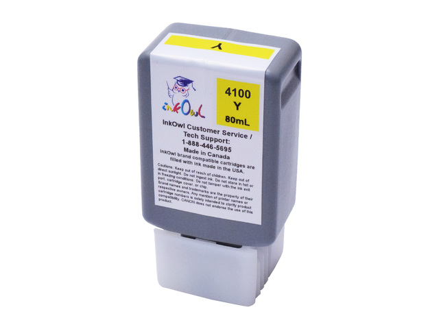 80ml Compatible Cartridge for CANON PFI-4100Y YELLOW (PRO-1100)