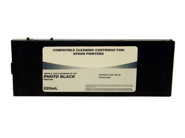 220ml Photo Black Cleaning Cartridge for Epson Stylus Pro 4000