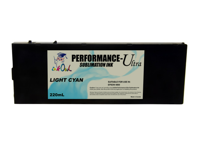 220ml LIGHT CYAN Performance-Ultra Sublimation Cartridge for Epson Stylus Pro 4800