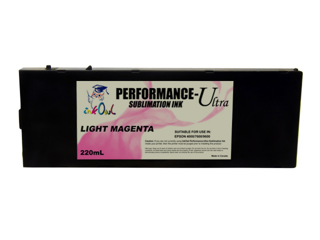 220ml LIGHT MAGENTA Performance-Ultra Sublimation Cartridge for Epson Stylus Pro 4000, 7600, 9600