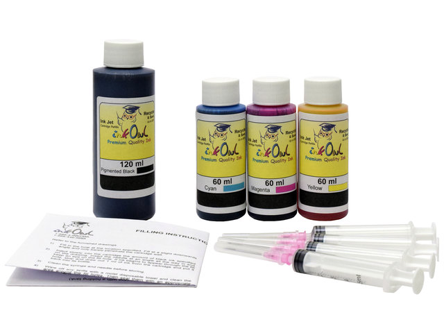 Combo Kit use in CANON printers - black ink InkOwl