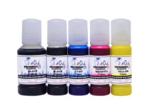 140ml Black, 4x70ml Color Performance-D Sublimation Ink Bottles for Epson ET-7700, ET-7750