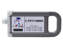 700ml Compatible Cartridge for CANON PFI-710MBK MATTE BLACK